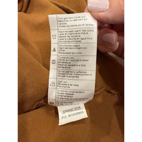 Carhartt T-Shirt Mens Large Brown Graphic Cotton Relaxed Fit Heavyweight Pocket - Picture 8 of 11